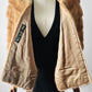 1950s - 1960s Beige Monogrammed Mink Fur Stole