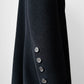 1980s W.Germany Dark Charcoal Black Virgin Wool Angora Coat - Sz. M/L