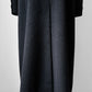 1980s W.Germany Dark Charcoal Black Virgin Wool Angora Coat - Sz. M/L