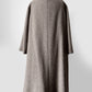 1960s Taupe Fur Collar A-Line Mid-Length Coat