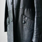 70s Dark Navy Button Front Butter Soft Leather Jacket - Sz. S/M