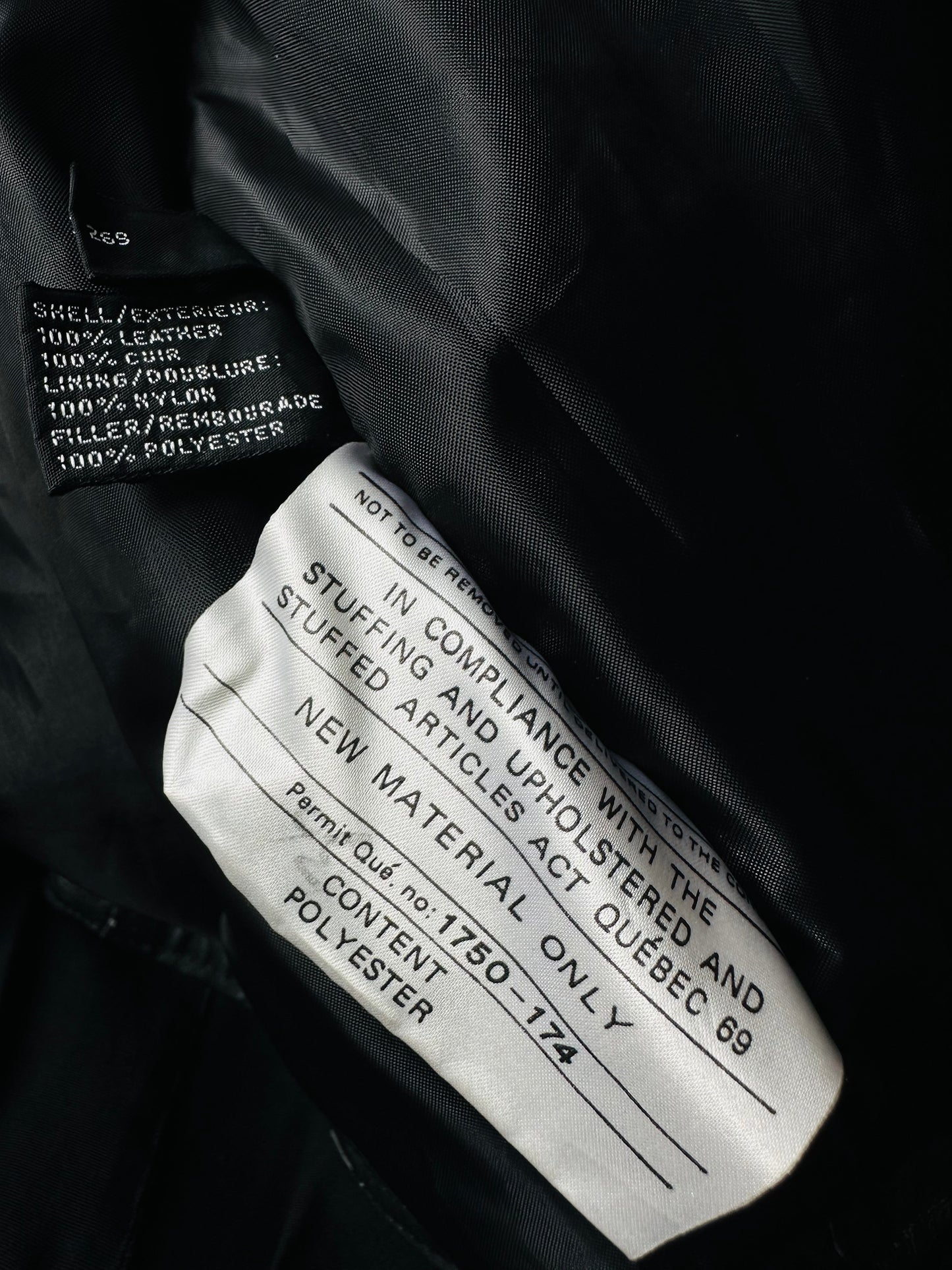 80s Black Short Waist Leather Biker Jacket - Sz. S/M