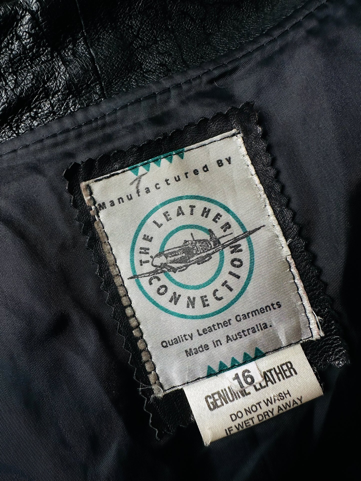 1980s Black Buttery Soft Relax Fit Snap Button Leather Jacket - Sz. M/L