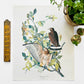 Vintage Mid-Century Audubon 17 by 14 Original Broad-winged Hawk Art Print Wall Hanging