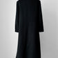 1960s Black Saks Fifth Avenue Wool Minimalist Coat