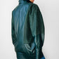 1980s Green Buttery Soft Leather Snap Button Jacket - Sz. S/M