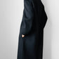 1960s Black Saks Fifth Avenue Wool Minimalist Coat