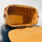Vintage 1950s - 1960s Mid-Century Basketville Woven Wood Basket Bag