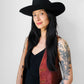 Black Wool Made in the USA Wide Brimmed Eddy's Western Hat