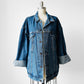 1970s - 1980s Standard Wash LEVI's Denim Blue Jean Jacket - O/S