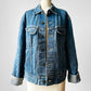 1970s - 1980s Standard Wash Well Worn LEE USA Denim Blue Jean Jacket