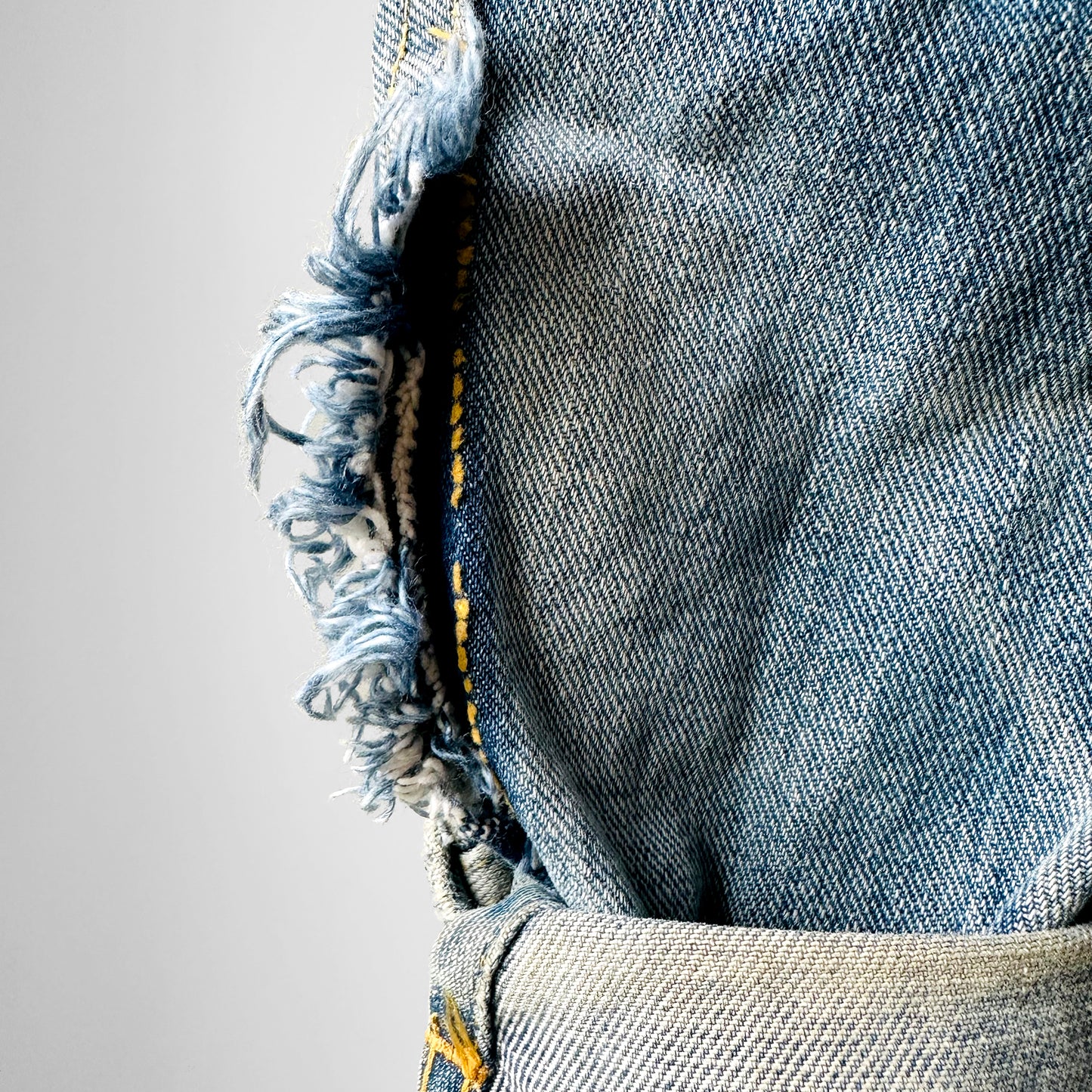 1970s - 1980s Standard Wash Well Worn LEE USA Denim Blue Jean Jacket