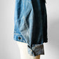 1970s - 1980s Standard Wash Well Worn LEE USA Denim Blue Jean Jacket