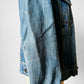 1970s - 1980s Standard Wash Well Worn LEE USA Denim Blue Jean Jacket