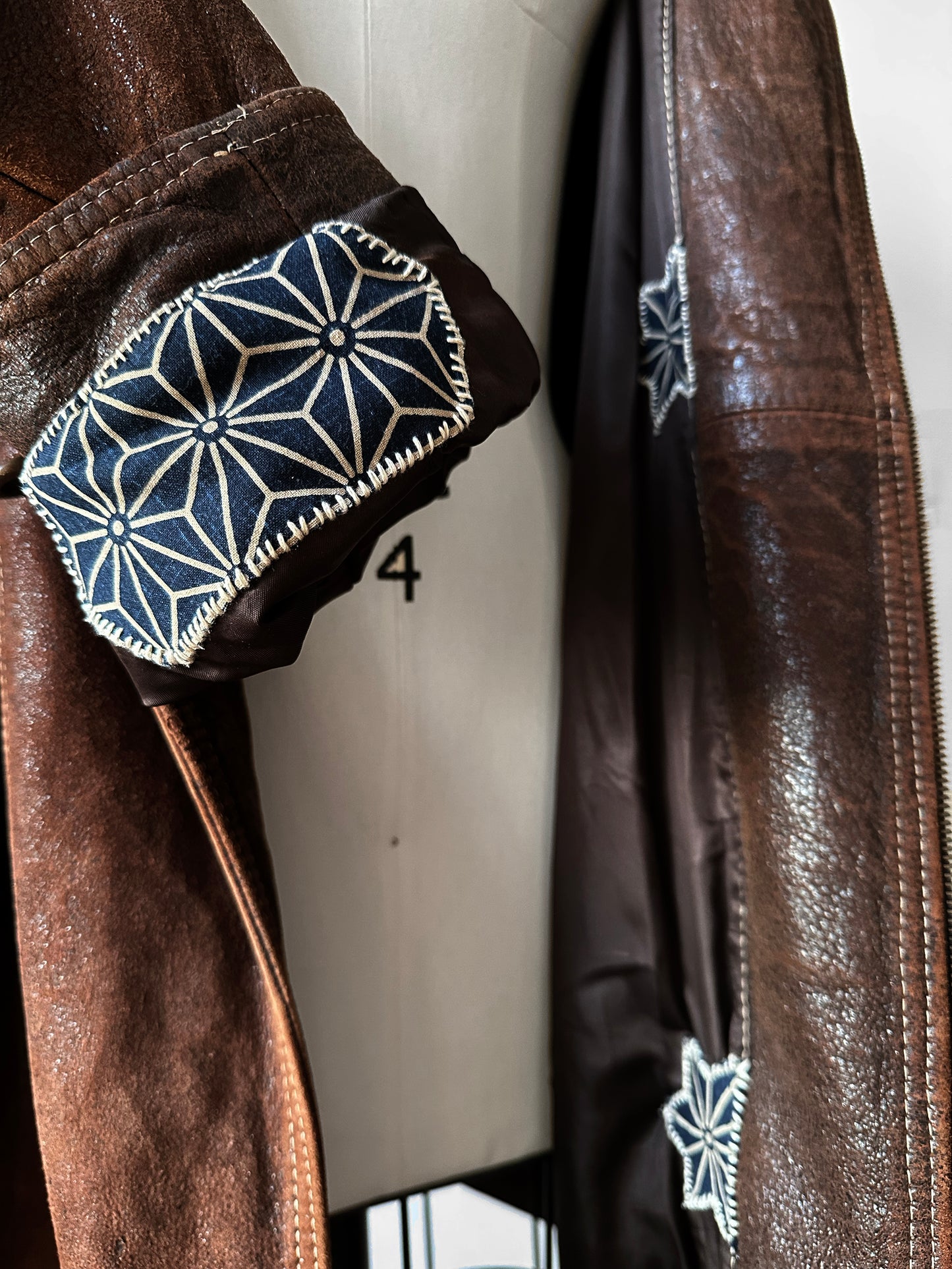 1980s Brown HOLTS RENFREW Vegan Leather Jacket - Sz. M/L