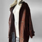 1980s Brown HOLTS RENFREW Vegan Leather Jacket - Sz. M/L