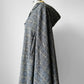 1960s Grey Plaid Hooded Cape Coat - Sz. O/S