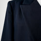 1980s Navy Blue Double Breasted Naval Style Wool Blazer Jacket - Sz. M/L