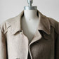 1960s LONDON FOG Beige Wool Overcoat - Sz. M/L