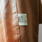 1960s Camel Toned Wool Robe-Style Belted Coat  - Sz. Small