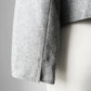 1970s - 1980s Grey Short-Waist Wool Stitched Detail Jacket - Sz. S/M