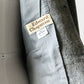1970s - 1980s Grey Short-Waist Wool Stitched Detail Jacket - Sz. S/M