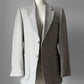 1970s Grey EATON Wool Tweed Fitted Blazer Jacket - Sz. Small