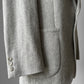1970s Grey EATON Wool Tweed Fitted Blazer Jacket - Sz. Small