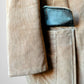 1970s Tan Corduroy Wool Faux Fur Quilted Interior Jacket - Sz. Large