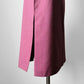 1970s Rose Mauve Aline Lightweight Skirt - Sz. XXS / XS