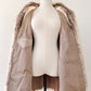 Vintage 1960s Off-White and Taupe Mink Fur Jacket - Sz. S/M (Copy)