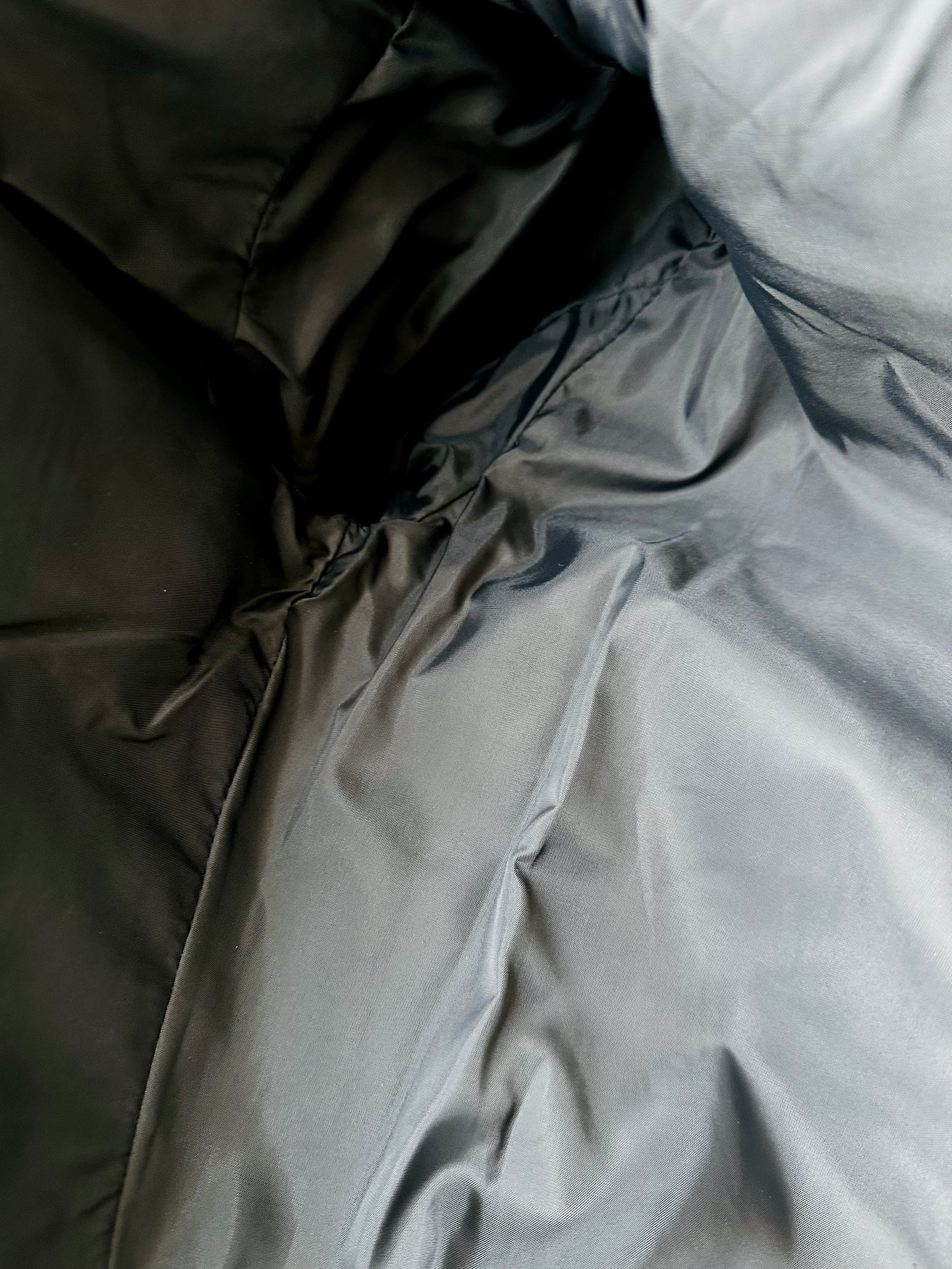 Y2K Does 70s Black Short Waisted Zip Front Leather Biker Jacket - Sz. Sm