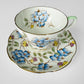 Vintage 1960s Single Serving Springdale Foley Made in England Tea Cup and Saucer Set