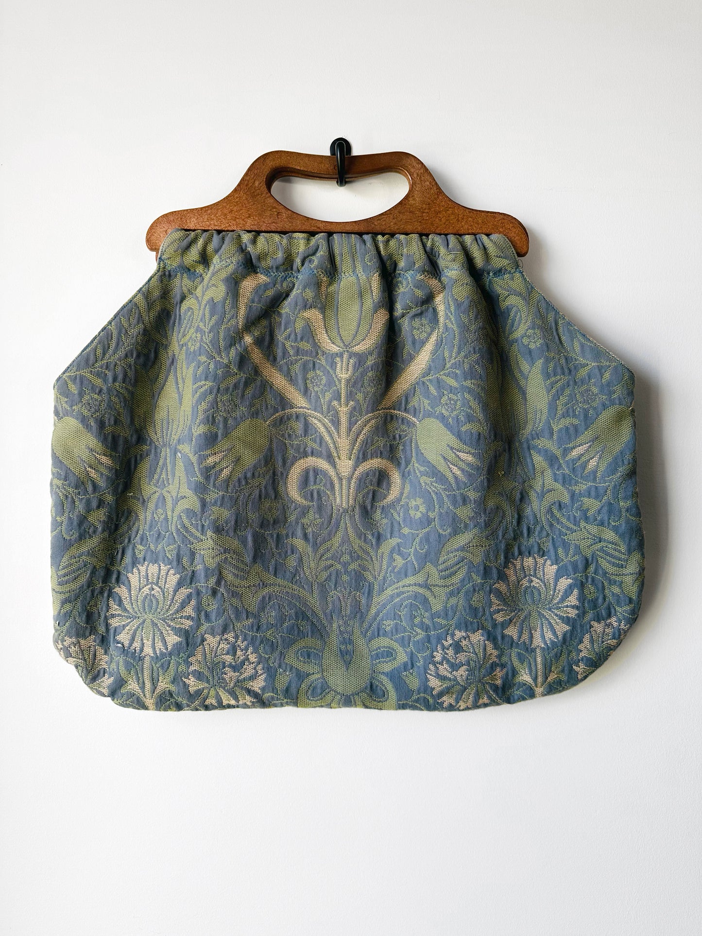 Mid-Late 20th Century, Spindles of Harbottle, England, William Morris Inspired Tapestry Bag