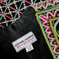 1980s Embroidered Patterned Statement Vest -  Sz. M/L