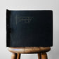 1920s - 1930s Black Leatherette Photo Album with Embossed Detail