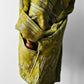 1970s - 1980s Jim Pope Toronto Designer Chartreuse Textured Double Button Jacket - S/M