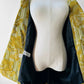 1970s - 1980s Jim Pope Toronto Designer Chartreuse Textured Double Button Jacket - S/M