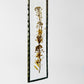 1940s - 1960s Pressed Flowers and Beveled Glass Wall Hanging
