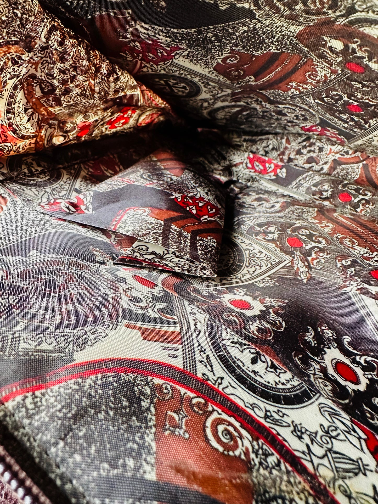 Late 20th Century Auburn Brown Textured Leather Handbag