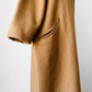 1980s Tan Pure Virgin Wool LUNDSTROM Canada Hooded Faux Fur Blanket Wrap Coat - Sz. O/S