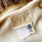 1980s Tan Pure Virgin Wool LUNDSTROM Canada Hooded Faux Fur Blanket Wrap Coat - Sz. O/S