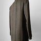 1980s Golden Beige and Black Stripe Wool Harve Benard Blazer - Sz. S