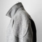 1980s Grey Wool Quilted LONDON FOG Bomber Jacket - Sz. L