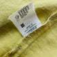 1980s West Germany Pale Chartreuse Short Sleeve Collared Blouse  - Sz. M