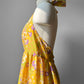1960s - 1970s Handmade Floral Halter Prairie Summer Dress - Sz. M/L