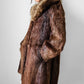 1970s Maritime Furriers Aline Collared Fur Jacket - Sz. S