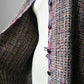 1980s Handknit Mixed Yarn Wool Oversized Cardigan - Sz. O/S