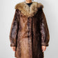 1970s Maritime Furriers Aline Collared Fur Jacket - Sz. S