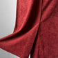 1970s Rust Red A-line Split Front Micro Suede Skirt - Sz. Sm